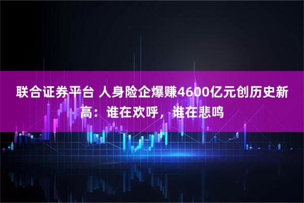 联合证券平台 人身险企爆赚4600亿元创历史新高：谁在欢呼，谁在悲鸣